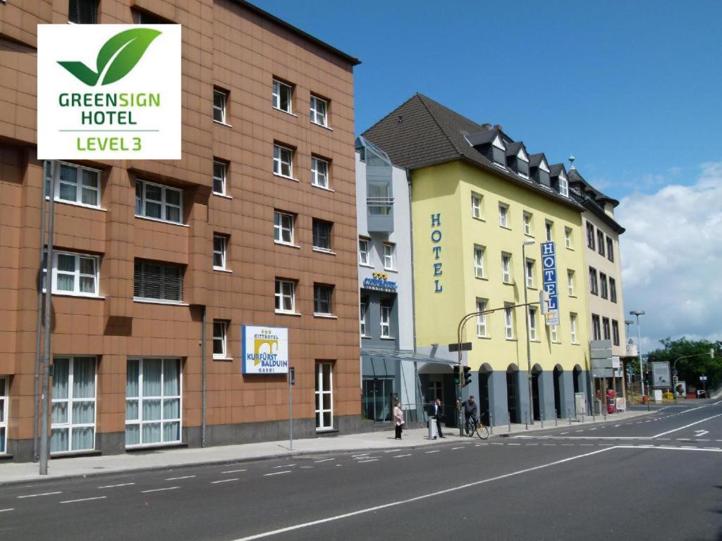 City-Hotel Kurfürst Balduin Coblenza Exterior foto