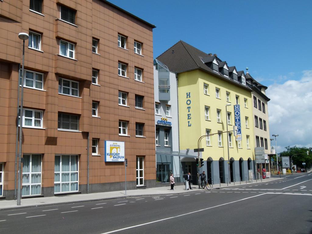 City-Hotel Kurfürst Balduin Coblenza Exterior foto